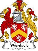 English Coat of Arms for the family Wenlock