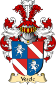v.23 Coat of Family Arms from Germany for Vesele