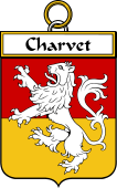 French Coat of Arms Badge for Charvet