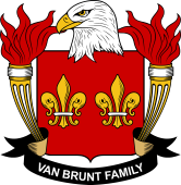 American Coat of Arms for Van Brunt