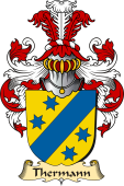 v.23 Coat of Family Arms from Germany for Thermann