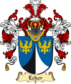 German Coat of Arms (v.25b) Ecker