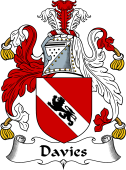 English Coat of Arms for Davies