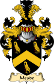 English Coat of Arms (v.23) for the family Meade