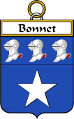 French Coat of Arms Badge for Bonnet