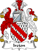English Coat of Arms for Ireton