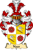 v.23 Coat of Family Arms from Germany for Nass
