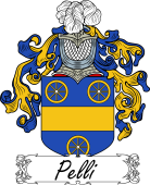 Araldica Italiana Italian Coat of Arms for Pelli