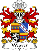 Welsh Coat of Arms for Weaver (or Wever, of Radnorshire)