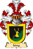 v.23 Coat of Family Arms from Germany for Ising