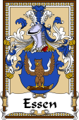 German Coat of Arms Wappen Bookplate  for Essen