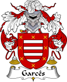 Portuguese Coat of Arms for Garcês