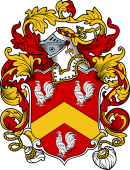 English or Welsh Coat of Arms for Crow (Lanhorne, Caermarthenshire)