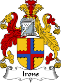 English Coat of Arms for Irons