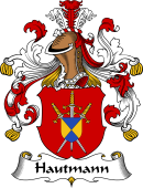 German Wappen Coat of Arms for Hautmann