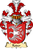 v.23 Coat of Family Arms from Germany for Roder