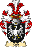 v.23 Coat of Family Arms from Germany for Koth