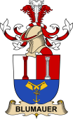 Republic of Austria Coat of Arms for Blumauer