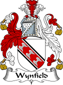 English Coat of Arms for the family Wingfield or Wynfield
