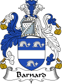 English Coat of Arms for Barnard I