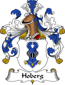 German Wappen Coat of Arms for Hoberg