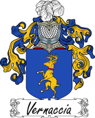 Araldica Italiana Coat of arms used by the Italian family Vernaccia