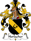 German Wappen Coat of Arms for Horlacher