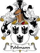German Wappen Coat of Arms for Pohlmann