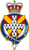 Families of Britain Coat of Arms Badge for: Prince (England)