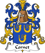 Coat of Arms from France for Cornet