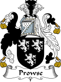 English Coat of Arms for the family Prous or Prowse
