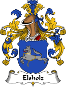 German Wappen Coat of Arms for Elsholz