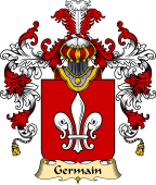 French Family Coat of Arms (v.25) Germain