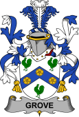 Irish Coat of Arms for Grove