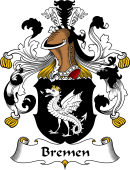 German Wappen Coat of Arms for Bremen