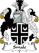 English Coat of Arms for the family Smale or Smalley