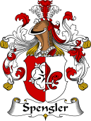 German Wappen Coat of Arms for Spengler