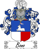 Araldica Italiana Coat of arms used by the Italian family Bono
