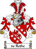 Dutch Coat of Arms for de Rothe