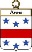 French Coat of Arms Badge for Anne
