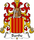 Coat of Arms from France for Barthe