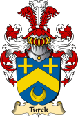 v.23 Coat of Family Arms from Germany for Turck