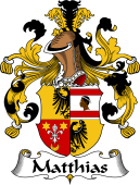 German Wappen Coat of Arms for Matthias