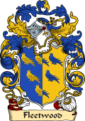 English or Welsh Family Coat of Arms (v.23) for Fleetwood