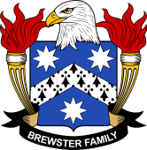 American Coat of Arms for Brewster