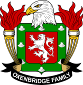 Coat of arms used by the Oxenbridge family in the United States of America