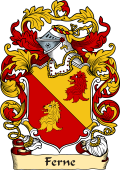 English or Welsh Family Coat of Arms (v.23) for Ferne (Staffordshire)