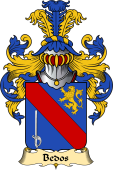 French Family Coat of Arms (v.23) for Bedos