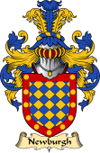 English Coat of Arms (v.23) for the family Newburgh
