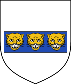 English Family Shield for Brabant